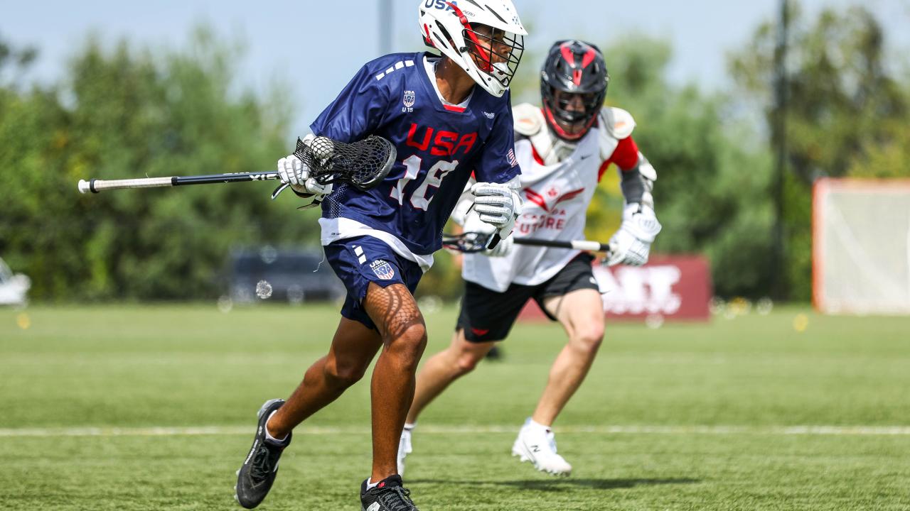 Kellan Hanes of U.S. U15 Youth National Team