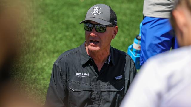Rollins head coach Tom Kienle