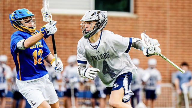 Malvern Prep (Pa.) vs. Loyola Blakefield (Md.) in a high school boys' lacrosse game at Penn State's Panzer Stadium
